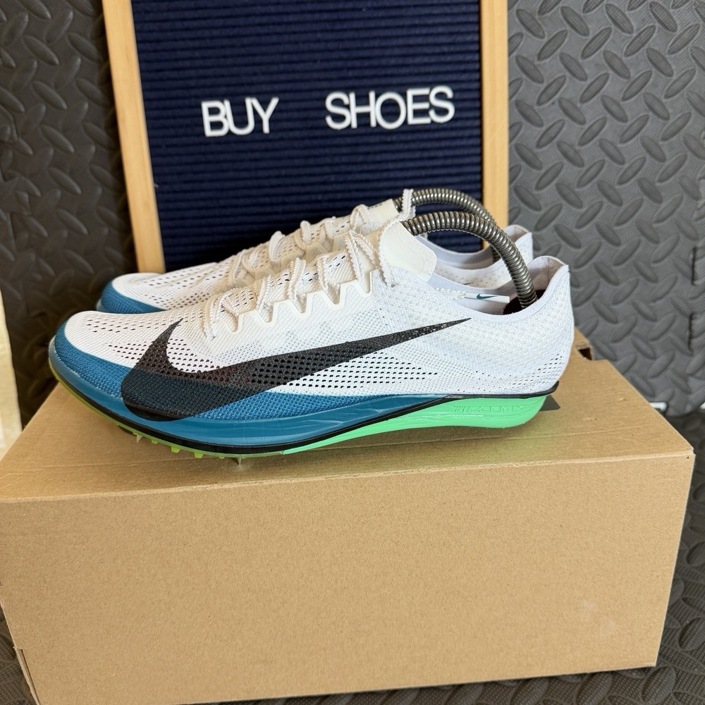 Nike ZoomX Dragonfly 2 Elite Track Spikes White Spuce FZ9315-102 Men's Size 8.5